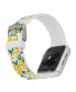 Фото #3 товара Ремешок для часов WITHit dabney Lee Цитрусовый силиконовый браслет, совместимый с Apple Watch 38/40/41 мм