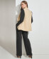 Фото #7 товара Пиджак женский DKNY в полоску с одной пуговицей