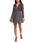 Фото #1 товара Anna Kay Sequin Mini Dress Women's Black S