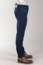 Motorradjeans Macna Stone Slim Washed Denim Dunkelblau