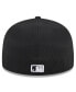 Men's Black Chicago White Sox 2024 Batting Practice 59FIFTY Fitted Hat