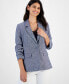 Фото #4 товара Women's Ruched-Sleeve Blazer