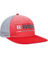 ფოტო #3 პროდუქტის Men's Scarlet, Gray Rutgers Scarlet Knights Snapback Hat