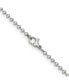 Фото #3 товара Chisel stainless Steel Polished 2.4mm Ball Chain Necklace