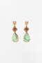 Фото #1 товара Earrings with inset stones