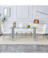 Фото #6 товара Glass Dining Table, 63" x 35.4", Modern Style