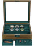 Rothenschild watch box & jewelry box RS-2443-W for 10 watches + 2 compartments