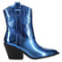 Фото #1 товара Corkys Rowdy Snip Toe Cowboy Booties Womens Blue Casual Boots 81-0017-423
