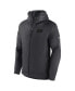 ფოტო #2 პროდუქტის Men's Heather Charcoal Philadelphia Flyers Authentic Pro Road Tech Full-Zip Hoodie Jacket