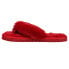 Фото #3 товара Puma Fluff Flip Flop Womens Red Casual Slippers 384938-05