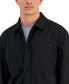 Men's Regular-Fit Black Coat