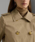 Фото #3 товара Women's Double-Breasted Trench Coat