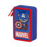 KARACTERMANIA Marvel Captain America Glory Filled Triple Pencil Case - фото #1