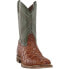 Фото #2 товара Nocona Boots Newt Cognac Embroidery Square Toe Cowboy Mens Size 7 D Casual Boot