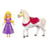 Фото #1 товара DISNEY PRINCESS Minis Rapunzel And Maximus Doll
