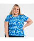 ფოტო #1 პროდუქტის Plus Size Adele Swim Top