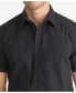 Men's Slim Fit Classic Short-Sleeve Coufran Button Up Shirt