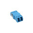 Фото #7 товара InLine Fiber Optical Adapter Duplex LC/LC SM Ceramic Sleeve blue