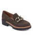 ფოტო #1 პროდუქტის Women's Zalor Round Toe Lug Sole Casual Slip-on Loafers