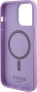 Guess Guess GUHMP15XPSAHMCU iPhone 15 Pro Max 6.7" fioletowy/purple hardcase Saffiano MagSafe