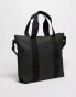 Rains 14160 unisex waterproof tote bag mini in green grün - фото #2