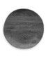 Faux Real Blackened Wood Dinner, 10.5" Set of 6