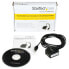 StarTech.com 1 Port FTDI USB to Serial RS232 Adapter Cable with Optical Isolation - DB-9 - USB A - 2.5 m - Black