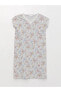 Фото #1 товара Ночная сорочка LCW DREAM Yaka Patterned Nightgown