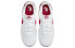 Фото #4 товара Кроссовки Nike Air Force 1 Low Satin "White Red" DX6541-100
