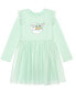ფოტო #1 პროდუქტის Toddler Girls Long Sleeve Grougu Cutest Dress