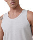 Фото #3 товара Men's Loose Fit Rib Tank Top