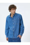 Фото #3 товара Куртка из джинсовой рубашки с карманами oversize Koton