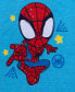 ფოტო #3 პროდუქტის Toddler Boys Spiderman and Friends 2PC Pajama Set