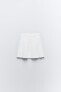 Фото #6 товара Трикотажная мини-юбка со складками ZARA