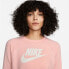 Фото #3 товара Nike Sportswear Essential Fleece Crew W BV4112 611 sweatshirt