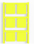 Фото #1 товара Weidmüller SM 27/27 K MC NE GE - Terminal block markers - 60 pc(s) - Polyamide - Yellow - -40 - 100 °C - V2