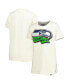 Фото #1 товара Women's Cream Seattle Seahawks Chrome Sideline T-shirt