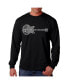 Фото #1 товара Men's Word Art Long Sleeve T-Shirt - Blues Legends