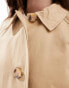 JDY short trench coat in beige