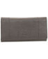 ფოტო #1 პროდუქტის Women's Pebbled Collection RFID Secure Trifold Wing Wallet