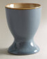 Egg cup with contrast rim