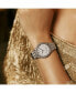 ფოტო #6 პროდუქტის Women's Cristal Diamond (1/8 ct. t.w.) Watch in Stainless Steel Watch 38mm