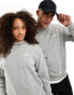 Фото #1 товара Nike oversized unisex sweatshirt in grey