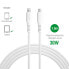 Фото #1 товара 4smarts USB-C auf Lightning Kabel RapidCord PD 30W 1.5m weiß - Cable - Digital