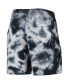 Men's Black Boston Celtics Fleece Tie-Dye Shorts