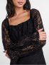 Фото #3 товара Вечернее платье slim fit pieces SALIRA черное 17143428