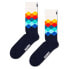 Фото #1 товара HAPPY SOCKS Faded Diamond Half long socks