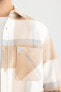 Regular Fit Kareli Oduncu Uzun Kollu Gömlek