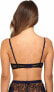 Фото #3 товара La Perla 168519 Womens Talisman Lace Demi Balconette Bra Black/Navy Size 32C