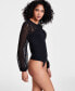 Фото #2 товара Women's Lace Bodysuit, Created for Macy's